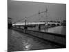 Evening Shower - Albert Bridge-Bill Philip-Mounted Giclee Print