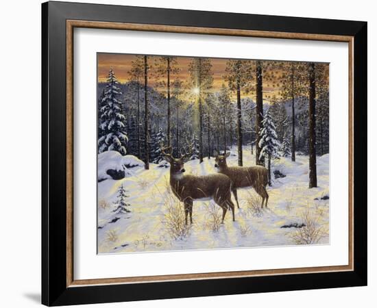 Evening Silence-Jeff Tift-Framed Giclee Print