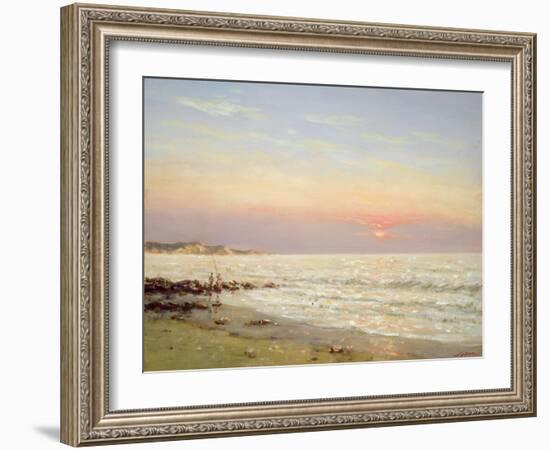 Evening Sky: Normandy-Edward Dawson-Framed Giclee Print