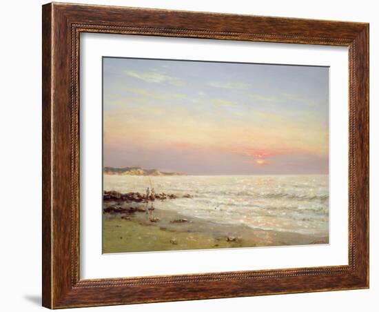 Evening Sky: Normandy-Edward Dawson-Framed Giclee Print