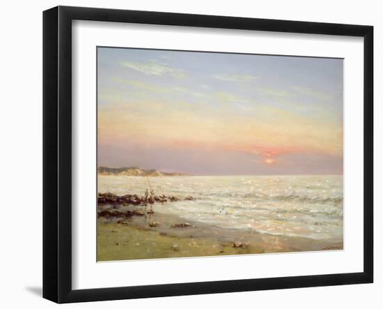 Evening Sky: Normandy-Edward Dawson-Framed Giclee Print