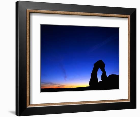 Evening Sky Over Delicate Arch-Paul Souders-Framed Photographic Print