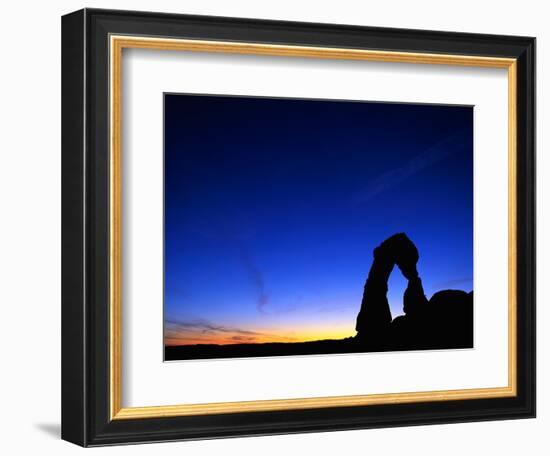 Evening Sky Over Delicate Arch-Paul Souders-Framed Photographic Print