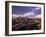 Evening Skyline Scene from St. Anthony Main, Minneapolis, Minnesota-Walter Bibikow-Framed Photographic Print