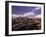 Evening Skyline Scene from St. Anthony Main, Minneapolis, Minnesota-Walter Bibikow-Framed Photographic Print