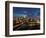 Evening Skyline Scene from St. Anthony Main, Minneapolis, Minnesota-Walter Bibikow-Framed Photographic Print