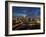 Evening Skyline Scene from St. Anthony Main, Minneapolis, Minnesota-Walter Bibikow-Framed Photographic Print