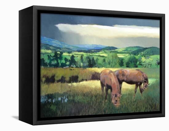 Evening Solitude-Max Hayslette-Framed Premier Image Canvas