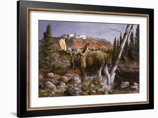 Evening Solitude-Trevor V. Swanson-Framed Giclee Print