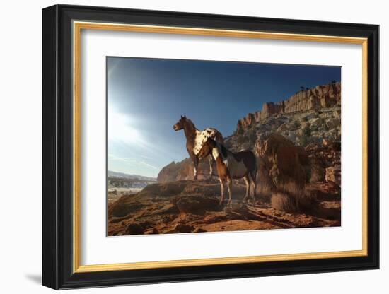 Evening Splendor-Steve Hunziker-Framed Art Print