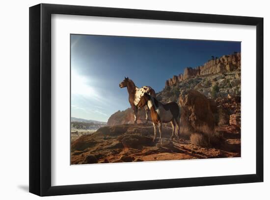 Evening Splendor-Steve Hunziker-Framed Art Print