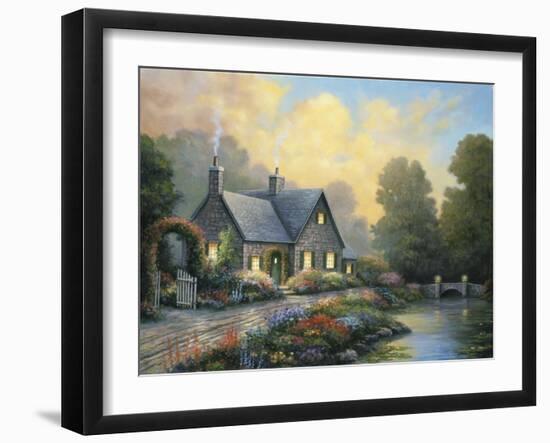 Evening Splendor-John Zaccheo-Framed Giclee Print