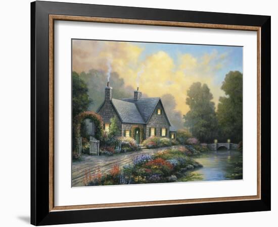 Evening Splendor-John Zaccheo-Framed Giclee Print