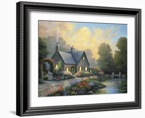 Evening Splendor-John Zaccheo-Framed Giclee Print