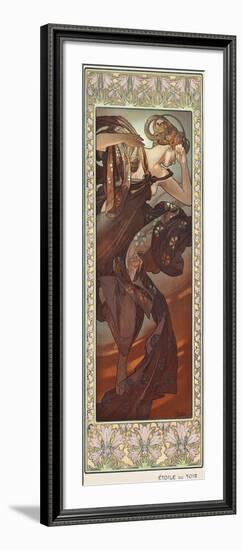 Evening Star (Etoile Du Soir), 1902-Alphonse Mucha-Framed Giclee Print