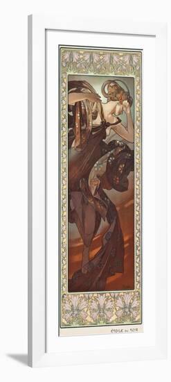 Evening Star (Etoile Du Soir), 1902-Alphonse Mucha-Framed Giclee Print