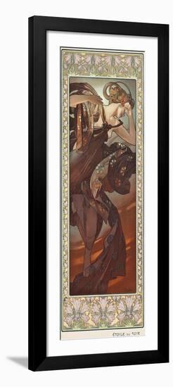 Evening Star (Etoile Du Soir), 1902-Alphonse Mucha-Framed Giclee Print