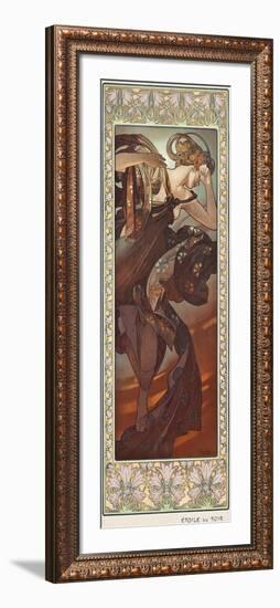 Evening Star (Etoile Du Soir), 1902-Alphonse Mucha-Framed Giclee Print