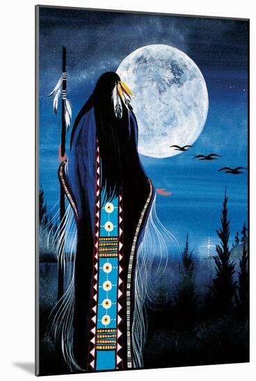 Evening Star Woman-Betty Albert-Mounted Art Print