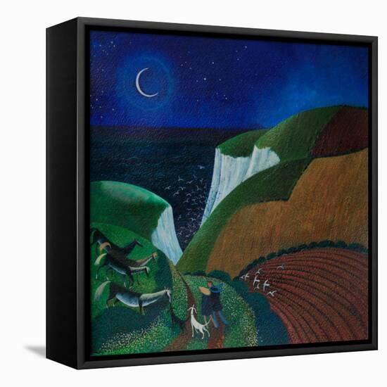 Evening Stroll, 2013-Lisa Graa Jensen-Framed Premier Image Canvas