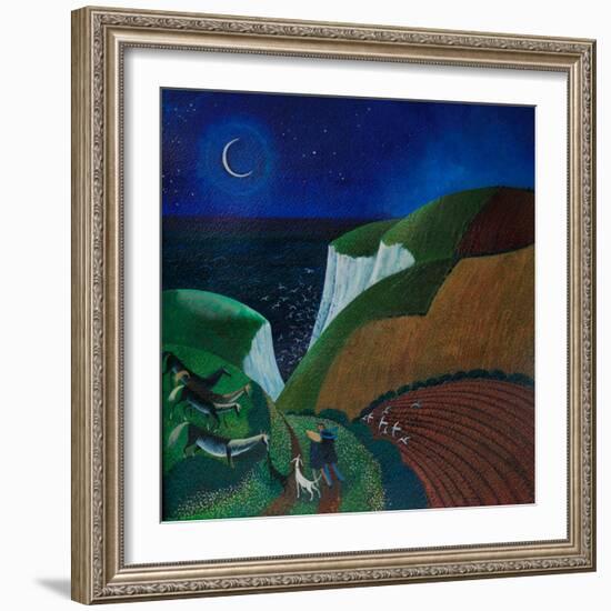 Evening Stroll, 2013-Lisa Graa Jensen-Framed Giclee Print