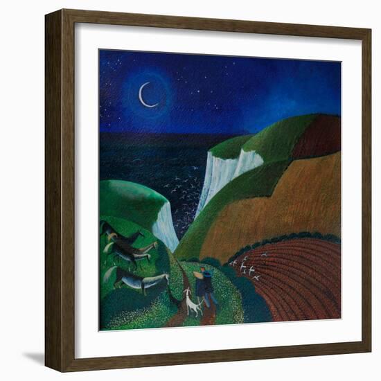 Evening Stroll, 2013-Lisa Graa Jensen-Framed Giclee Print