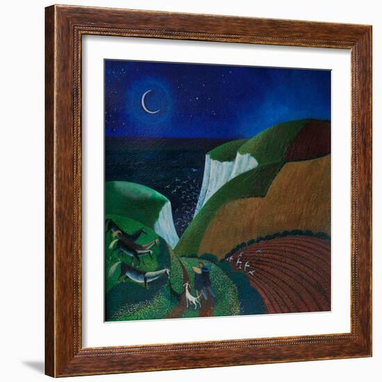 Evening Stroll, 2013-Lisa Graa Jensen-Framed Giclee Print