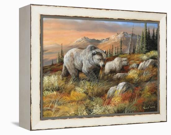 Evening Stroll-Trevor V. Swanson-Framed Premier Image Canvas