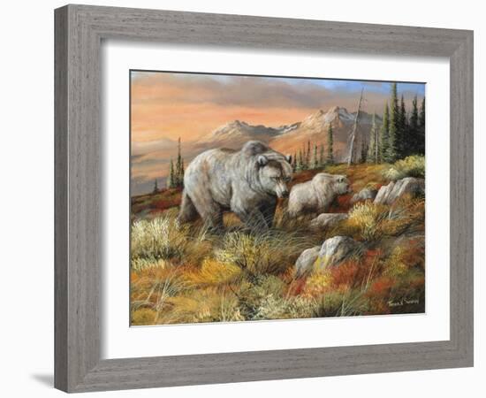 Evening Stroll-Trevor V. Swanson-Framed Giclee Print