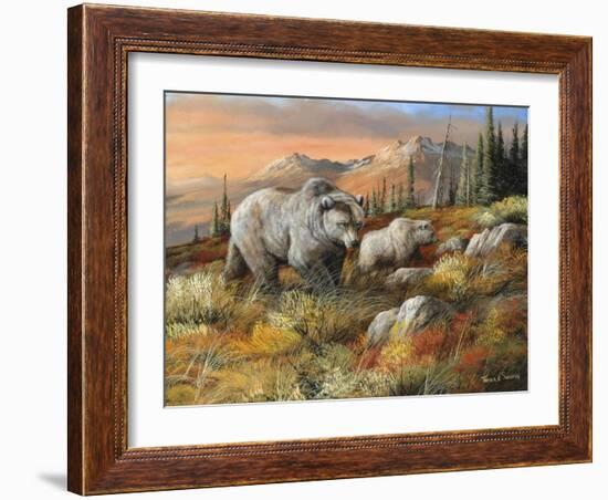 Evening Stroll-Trevor V. Swanson-Framed Giclee Print