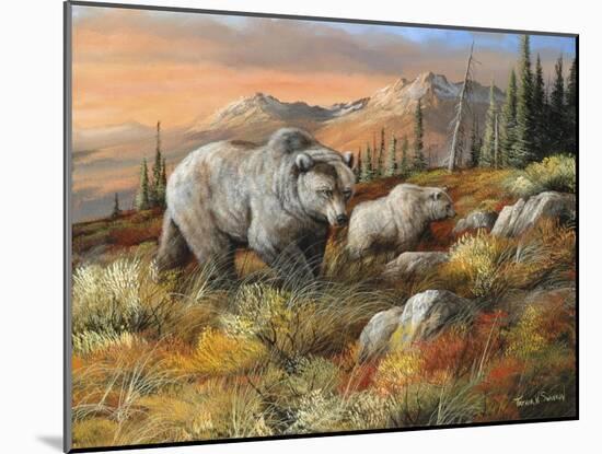 Evening Stroll-Trevor V. Swanson-Mounted Giclee Print