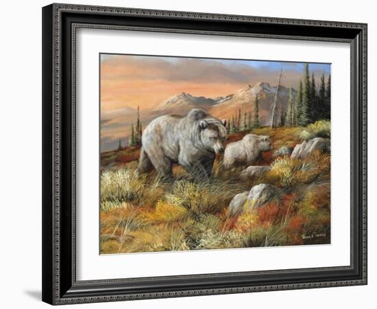 Evening Stroll-Trevor V. Swanson-Framed Giclee Print