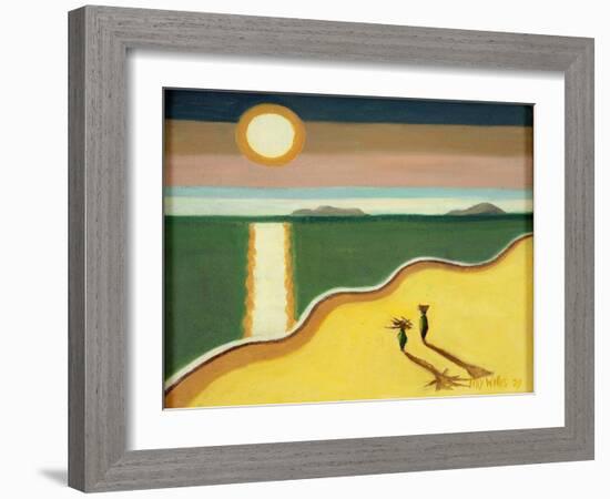 Evening Sun,2010-Tilly Willis-Framed Giclee Print