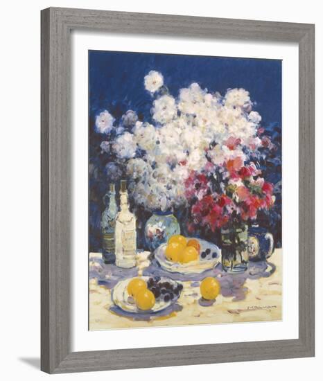 Evening Sun-Malva-Framed Giclee Print