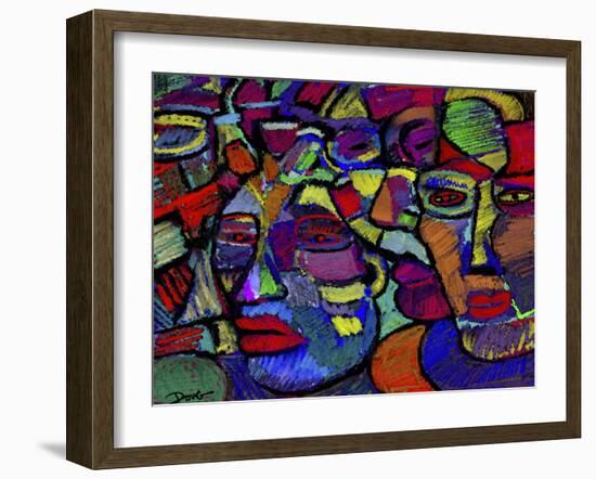 Evening Sun-Diana Ong-Framed Giclee Print