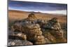 Evening Sunlight on Arms Tor-Adam Burton-Mounted Photographic Print