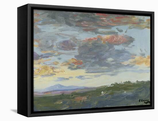 Evening, Tangier-Sir John Lavery-Framed Premier Image Canvas
