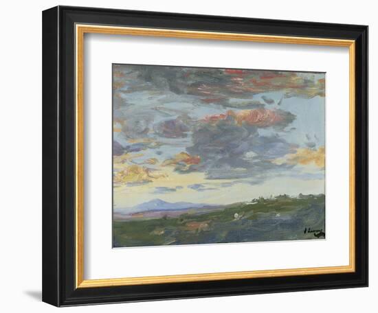 Evening, Tangier-Sir John Lavery-Framed Giclee Print