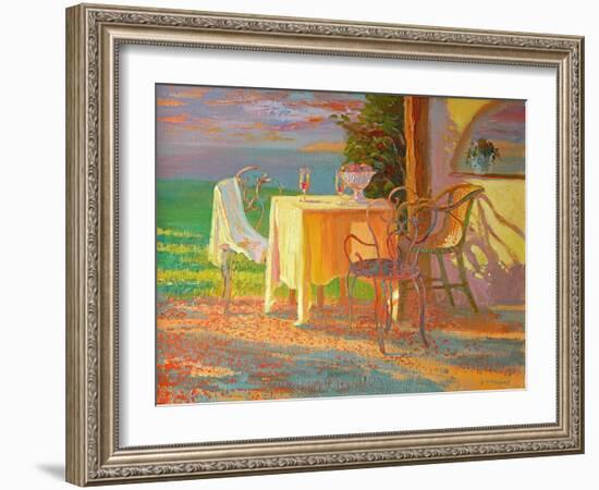 Evening Terrace, 2003-William Ireland-Framed Giclee Print