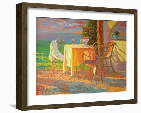 Evening Terrace, 2003-William Ireland-Framed Giclee Print