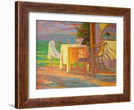 Evening Terrace, 2003-William Ireland-Framed Giclee Print