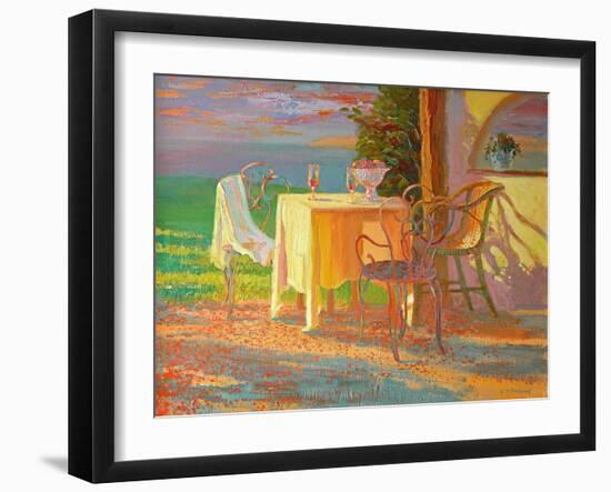 Evening Terrace, 2003-William Ireland-Framed Giclee Print