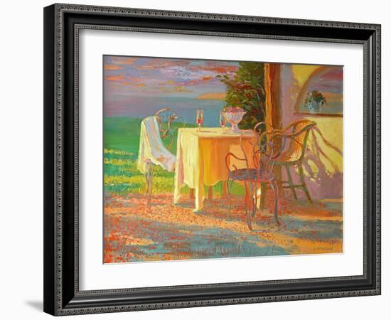 Evening Terrace, 2003-William Ireland-Framed Giclee Print