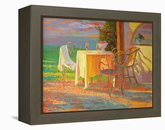 Evening Terrace, 2003-William Ireland-Framed Premier Image Canvas