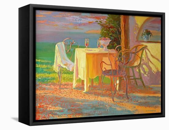 Evening Terrace, 2003-William Ireland-Framed Premier Image Canvas