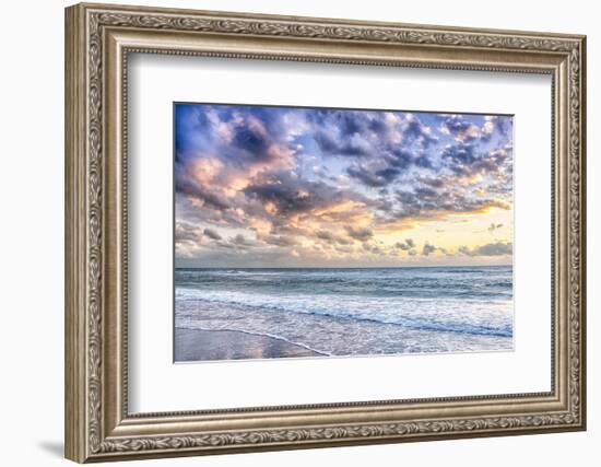 Evening Tide-Mary Lou Johnson-Framed Art Print