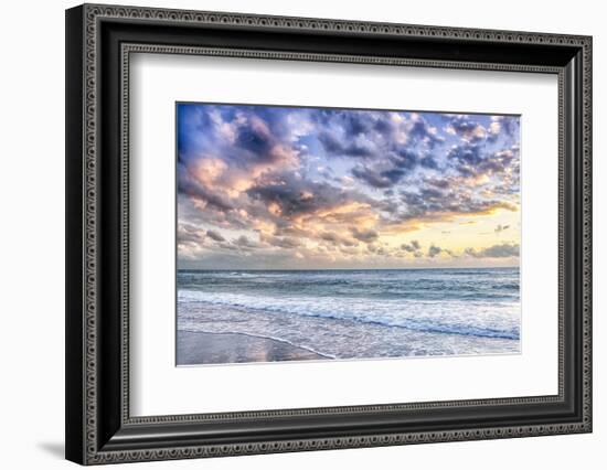 Evening Tide-Mary Lou Johnson-Framed Art Print