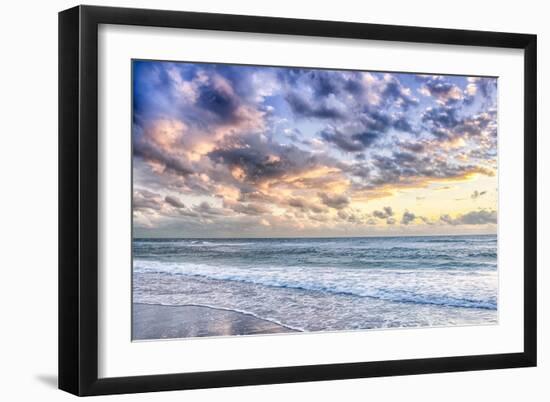 Evening Tide-Mary Lou Johnson-Framed Art Print