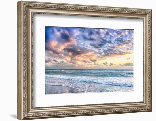 Evening Tide-Mary Lou Johnson-Framed Photo