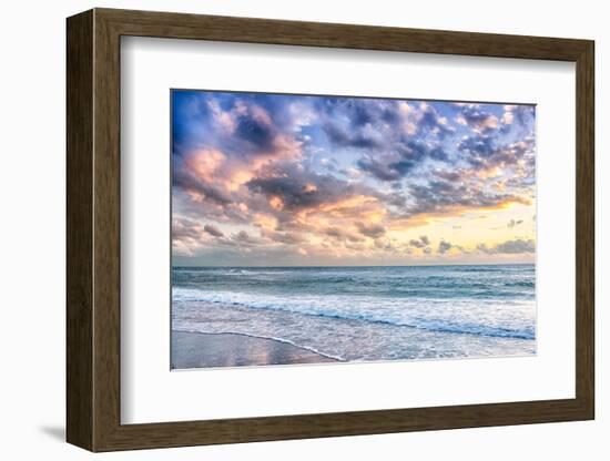 Evening Tide-Mary Lou Johnson-Framed Photo